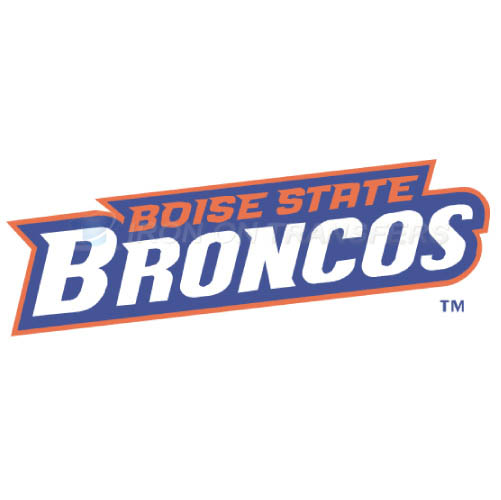Boise State Broncos logo T-shirts Iron On Transfers N4013 - Click Image to Close